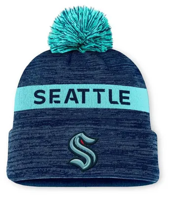 Image de Bonnet NHL Seattle Kraken Fanatics Authentic Pro Rink
