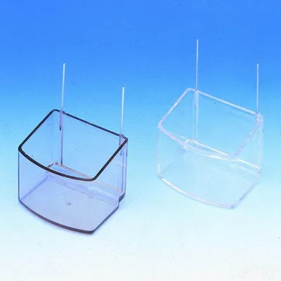 Produktbild von Nobby Papageiennapf rechteckig  transparent