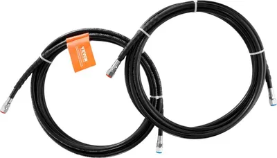 Immagine prodotto di Kit tubi flessibili fuoribordo, tubo flessibile per sterzo idraulico da 20 piedi, tubi flessibili idraulici per imbarcazioni TPEE a tenuta stagna in 2 pezzi, compatibili con sistemi di sterzo idraulico fuoribordo per imbarcazioni fino a 300 HP