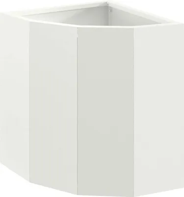 Produktbild von vidaXL Eckpflanzer Weiß 30 x 30 x 35 cm Stahl