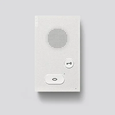 Produktbild von Siedle AIB 150-01, Kabelgebunden, Weiß, Wand, 79 mm, 23 mm, 133 mm