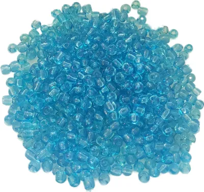 Image de Perles de verre - Type 'Rocailles' - 1000 pièces - 1.9 mm - Bleu clair