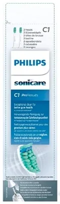 Obrázok produktu pre Philips Sonicare ProResults HX6012/07, 2 kusov, Biela, Stredná, FlexCare+, FlexCare, HealthyWhite, HydroClean, EasyClean, DiamondClean