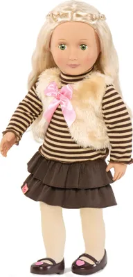Produktbild von Our Generation - Holly Puppe 46 cm mit Fellweste