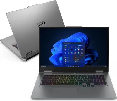 Immagine prodotto di Notebook LENOVO LOQ 17IRX10 FHD / Intel® Core i5-13450HX 16 GB RAM 512 SSD GeForce RTX™ 5050 DLSS 4 Windows 11 Home grigio-nero