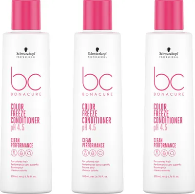 Produktbild von BC Bonacure Color Freeze Conditioner 3x200 ml
