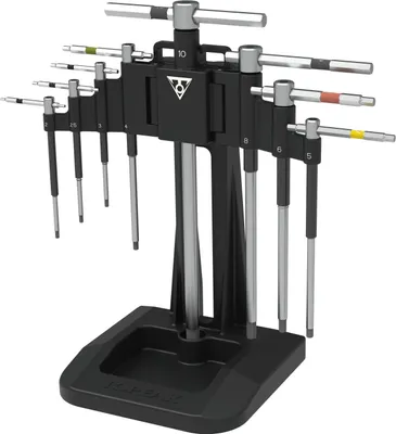 Image de Set De Clés Allen En T Vélo - Serrage Rapide Multi-usages - Topeak