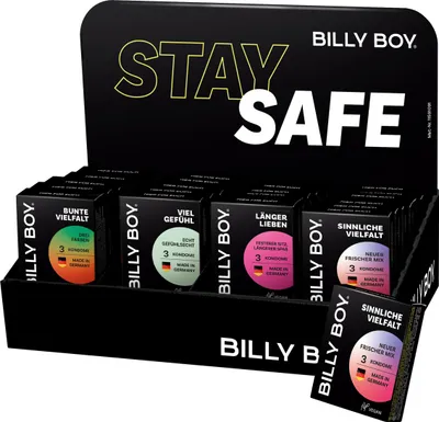 Produktbild von BILLY BOY Thekendisplay mit 28 x 3er Packungen