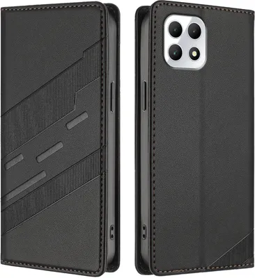 Immagine prodotto di Custodia per T-Mobile REVVL 7, custodia a portafoglio in Finto cuoio con slot per schede e funzione stand Schwarz