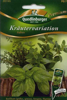 Produktbild von Kräutervariation Italien | Kräutersamen-Sets von Quedlinburger