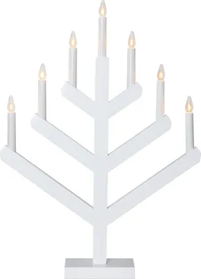 Immagine prodotto di Candeliere Vinga bianco 7 LED E10 H 62cm L 45cm