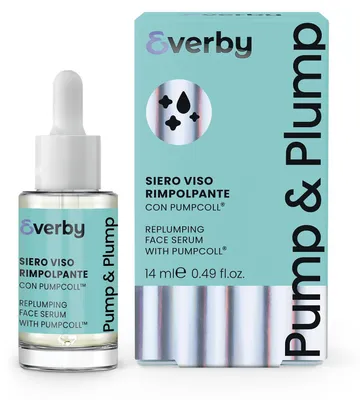 Produktbild von EVERBY | Pump & Plump - Serum für das Gesicht, 14 ml, mit Pumpcoll und Argireline Amplified, Italy