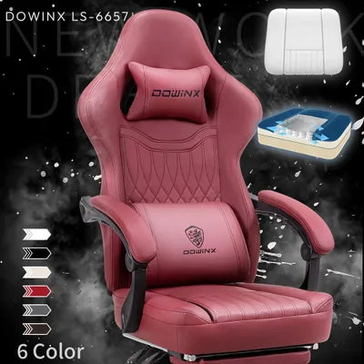 Produktbild von Gaming-Stuhl - Bürostuhl - Computerstuhl - Rennstuhl - PC-Stuhl - Ergonomischer Stuhl mit hoher Rückenlehne