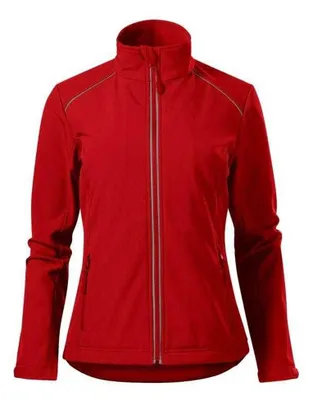Imagen del producto de Malfini - Chaqueta softshell "Valley" para mujer, modelo PP7033 (talla S), color rojo