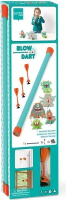 Produktbild von Blasrohr Dart Set Monster