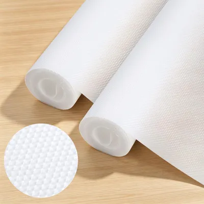 Image de Tapis antidérapant pour tiroirs - Protection pour meubles de cuisine et tiroirs - Transparent - 30 x 300 cm - 2 rouleaux