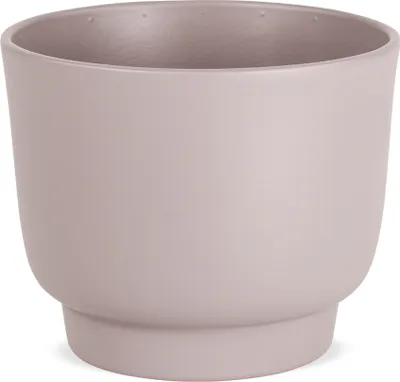 Produktbild von Übertopf matt Blumentopf Blumenübertopf Keramik taupe