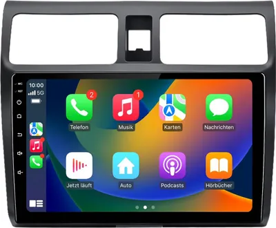 Produktbild von Android Autoradio 10 Zoll 64GB für Suzuki Swift 2003-2010 mit CarPlay & Android Auto Navigation & Bluetooth