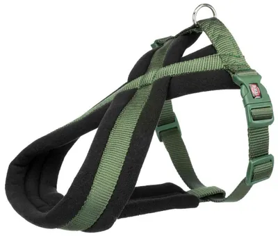 Productafbeelding van Premium fietsharnas, gevoerd, maat S-M: 40-60 cm/20 mm, bosgroen