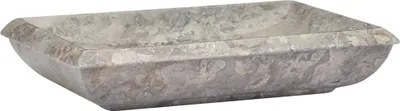 Obrázek produktu pro vidaXL Umyvadlo šedé 50x35x10 cm Mramor