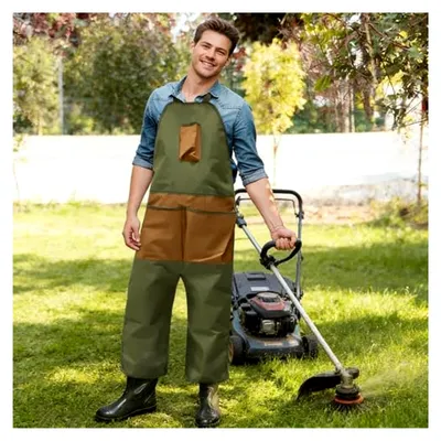 Produktbild von Wasserdichte Gartenschürze, verstellbar und leicht, für Erwachsene