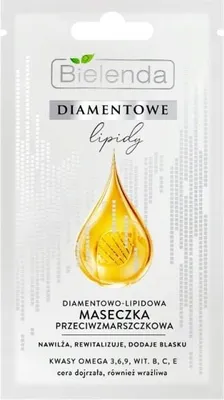 Zdjęcie produktu dla Bielenda Diamentowe Lipidy Maseczka Przeciwzmarszc