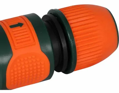 Produktbild von Schlauchstück 13 mm 1/2 Zoll Schlauchverbinder mit gummierter Überwurfmutter hohe Schlauchhaltekraft Gartenschlauch Anschluss Verbinder Bewässerung 25 Stück