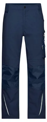 Immagine prodotto di James and Nicholson - Pantaloni da lavoro da uomo LT6206 (37R) (blu navy)