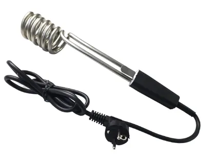 Produktbild von Tauchsieder 1,6 kW 1600 W 230V aus EDELSTAHL Reisetauchsieder Taucherhitzer Wasserkocher Reise Taucherhitzer Reisewasserkocher Reisetaucherhitzer