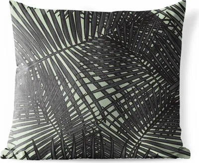 Produktbild von MuchoWow® Outdoor Kissen - Blätter - Tropisch - Modern - 40x40 cm - Wetterfest - Lounge Kissen - Kopfkissen - Interieur - Polster mit Bild