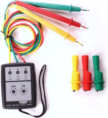 Produktbild von Elektrotester Drehfeldmessgerät - Phasenprüfer SSP-8030