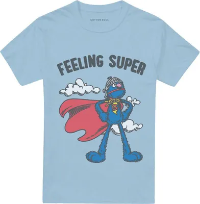 Produktbild von Sesame Street - T-Shirt für Herren/Damen Uni TV21482 (L) (Hellblau)