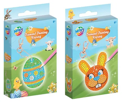 Obrázok produktu pre Tvorivá sada: Veľkonočný prívesok zdobený kamienkami