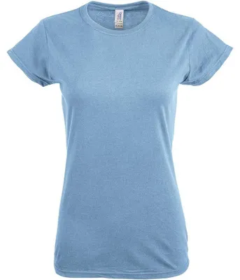 Productafbeelding van Gildan - "Softstyle" T-shirt, damesmodel, middellichtgewicht, LT588 (XL) (Saffierblauw)