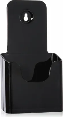 Produktbild von DL 1/3 A4 Prospekthalter (NE) schwarz