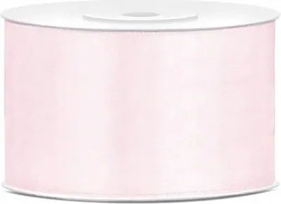 Immagine prodotto di Nastro di raso rosa chiaro 38mm/25m