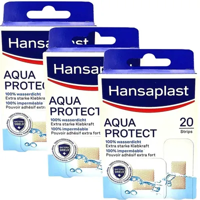 Produktbild von Hansaplast Aqua Protect Pflaster - 3x 20 Stück