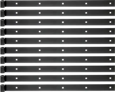 Image de Ruban adhésif Alberts 862671, droit, extrémités droites, noir, rouleau Ø 14 mm, dimensions 600 x 35 mm, lot de 10