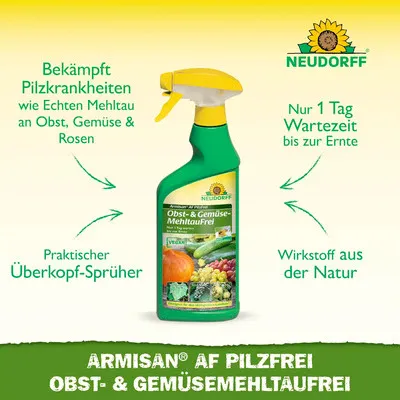 Produktbild von Neudorff Armisan AF PilzFrei Obst- und Gemüse MehltauFrei, 500ml, 618566