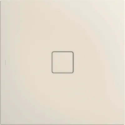 Produktbild von KALDEWEI Duschwanne CONOFLAT 852-5 80 x 80 x 3.7 cm warm beige 20 matt mit extraflachen Wannenträger 466847980661