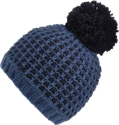 Produktbild von Regatta Dalary Damen-Wintermütze mit Bommel dunkelblau