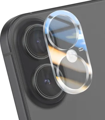 Produktbild von Avizar, Panzerglas Kameraobjektiv für iPhone 17 Stoßfest, Transparent