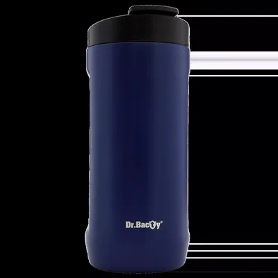 Produktbild von Thermobecher für Kaffee 2-in-1 Dr.Bacty Notus 360 ml - marineblau
