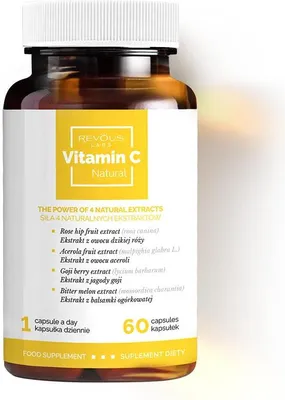 Produktbild von Vitamin C - die Kraft von 4 natürlichen Extrakten