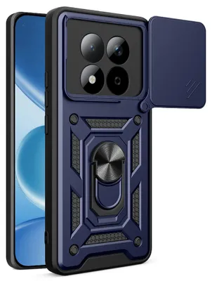 Produktbild von Handyhülle für Xiaomi Redmi Note 15 Pro 5G, Techsuit CamShield Series, Dunkelblau