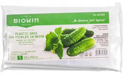 Zdjęcie produktu dla Worek do kiszonek do beczki 65L/ 80L 5szt BW