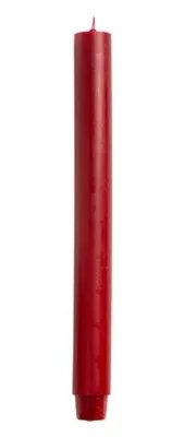 Produktbild von Rustik Lys Dinnerkerzen 2,6 × 30 cm – Antikrot – 1 Stück