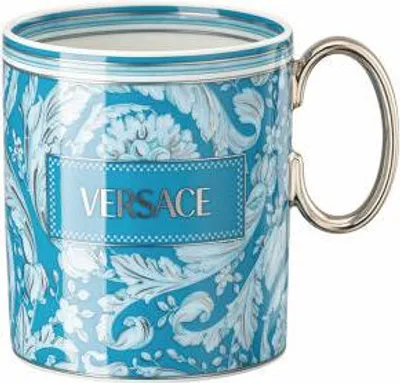 Produktbild von Rosenthal Versace Becher mit Henkel Barocco - Barocco Teal, 19335-403769-15505