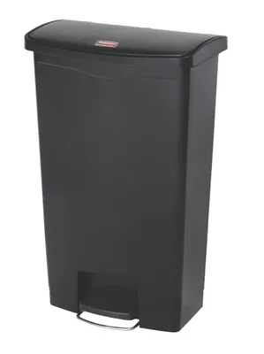 Produktbild von Rubbermaid - Slim Jim Step On Container Front Step Kunststoff 68 Liter - Polyethylene   - Schwarz