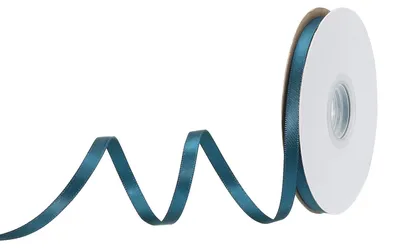Satinband, doppelseitig, Polyester, 0,04 kg, dunkelgrün